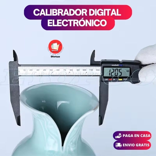 CALIBRADOR DIGITAL ELECTRÓNICO 150MM  + ENVIO GRATIS